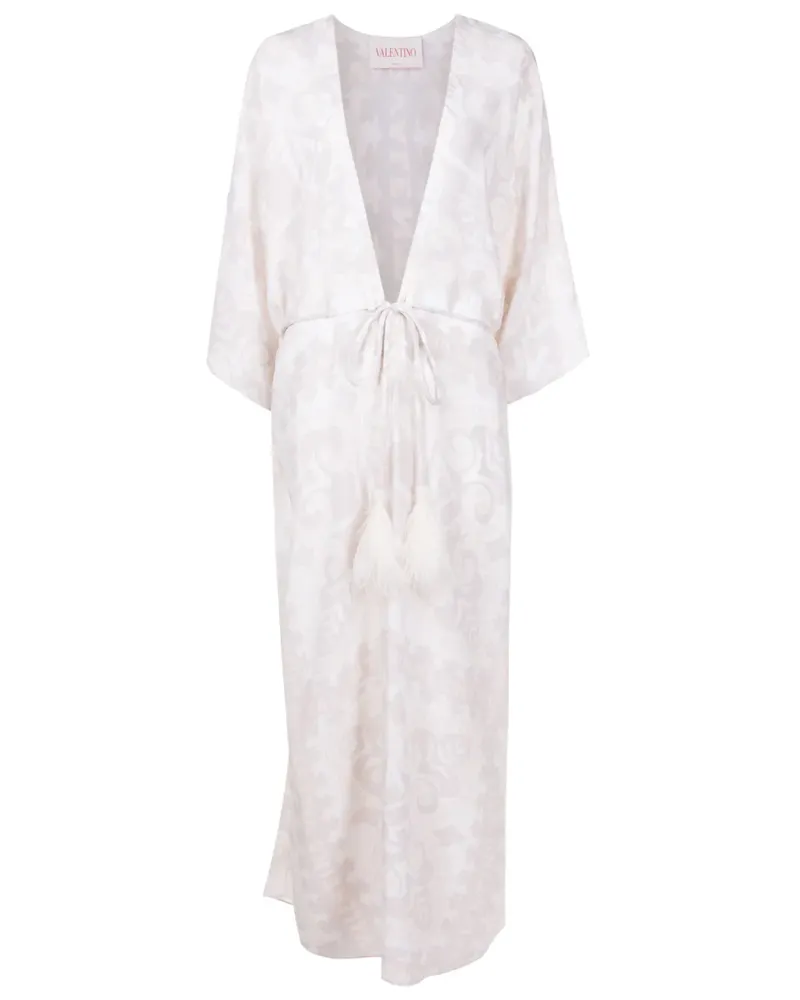 Valentino Garavani Kaftan mit geometrischem Print - Nude Nude