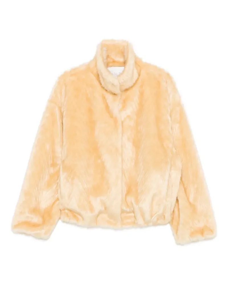 forte_forte Jacke aus Faux Fur - Nude Nude