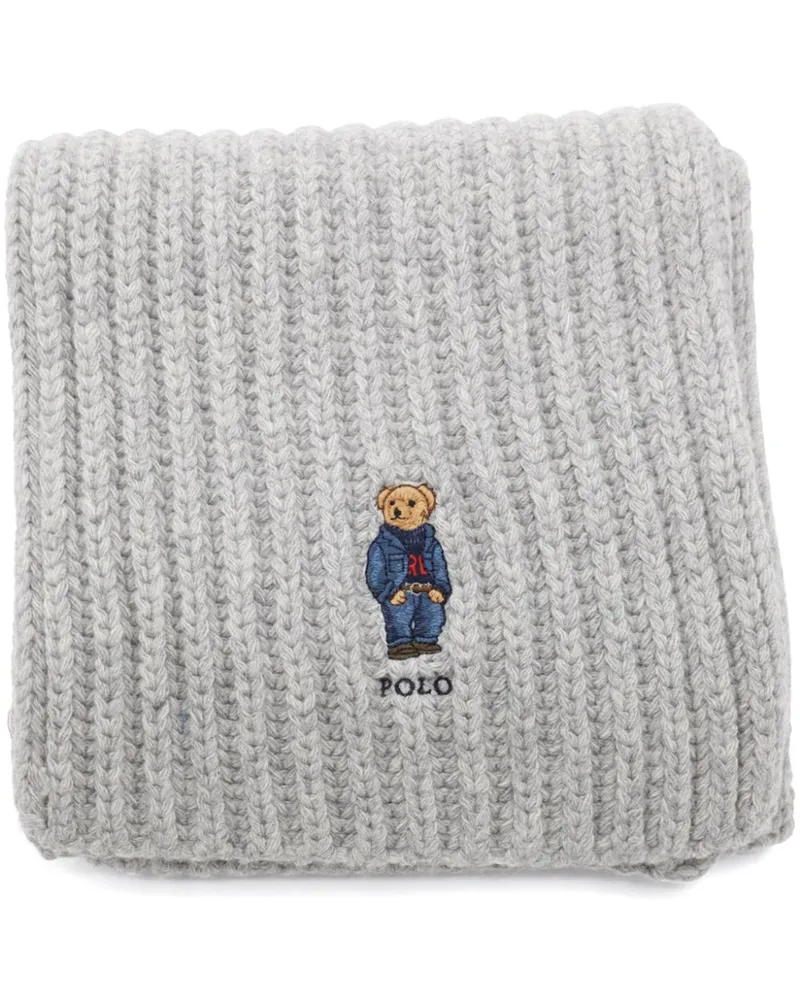 Ralph Lauren Polo Bear Schal - Grau Grau