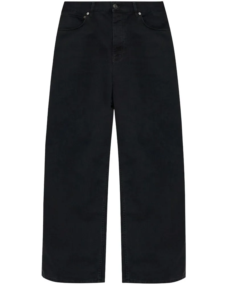Balenciaga Jeans mit lockerem Schnitt - Schwarz Schwarz