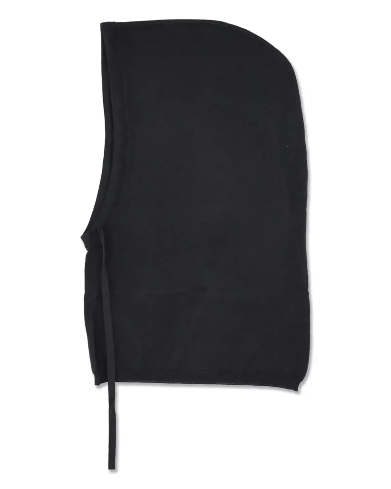P.A.R.O.S.H. drawstring-hood scarf - Schwarz Schwarz