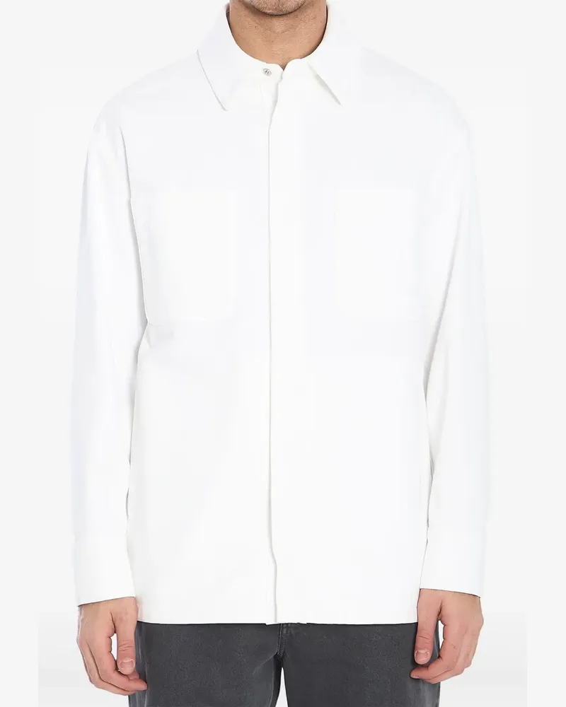 Fendi Selleria Hemdjacke - Weiß Weiß