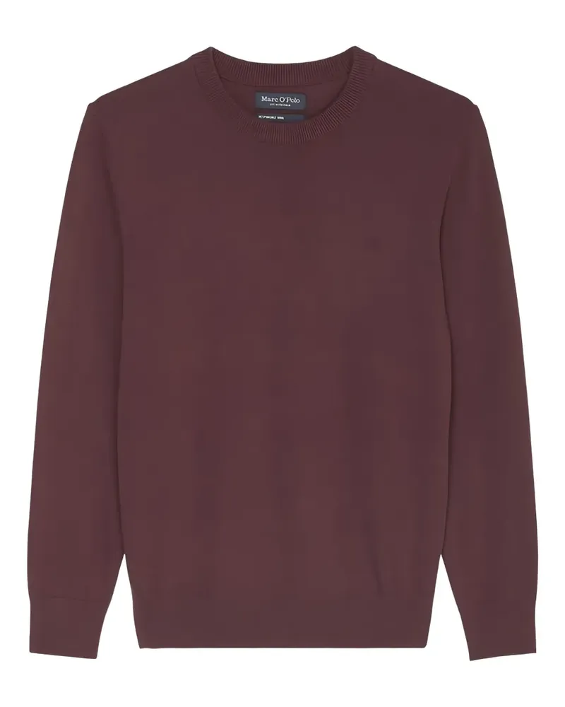 Marc O'Polo Pullover mit Rundhalsausschnitt - Rot Rot