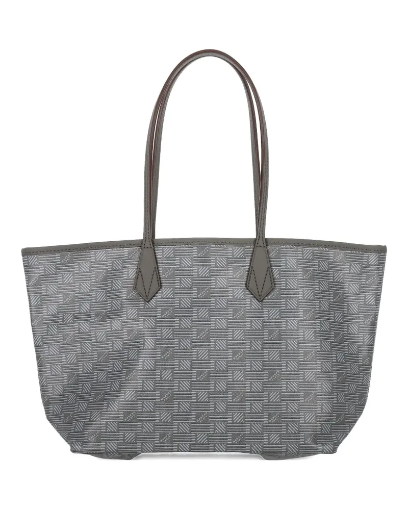 Moreau Paris Saint Tropez geometric-pattern shoulder bag - Grau Grau