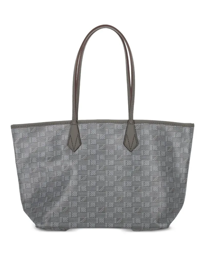 Moreau Paris Saint Tropez Schultertasche mit geometrischem Muster - Grau Grau