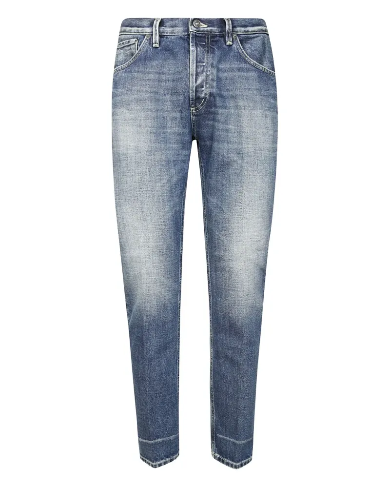 Dondup Hose mit Gürtelschlaufen - Blau Blau