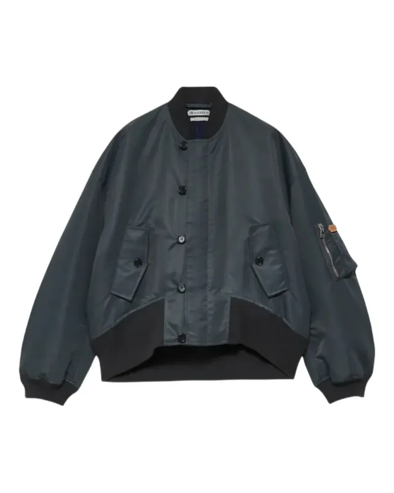 J.W.Anderson Bomberjacke mit Knopfleiste - Grau Grau