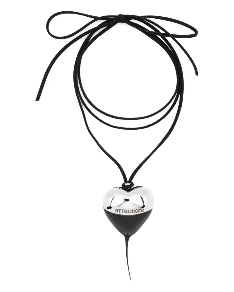 OTTOLINGER Halskette mit Herzanhänger - Silber Silber