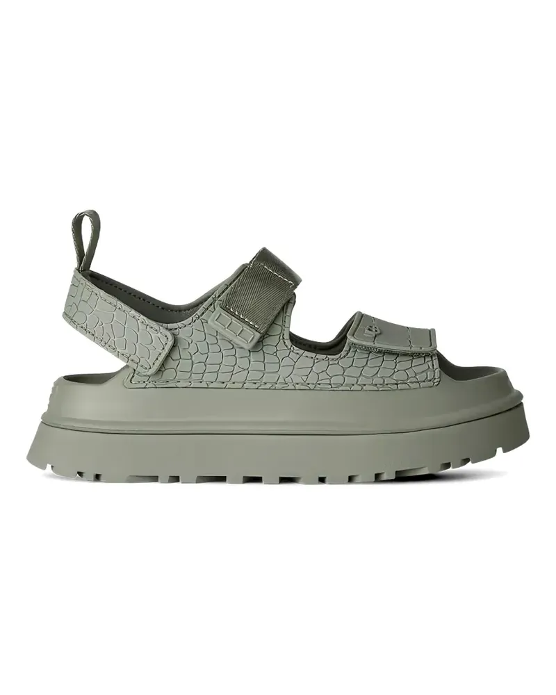 UGG Goldenglow embossed sandals - Grün Grün