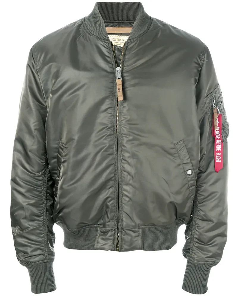 Alpha Industries Klassische Bomberjacke - Grün Grün