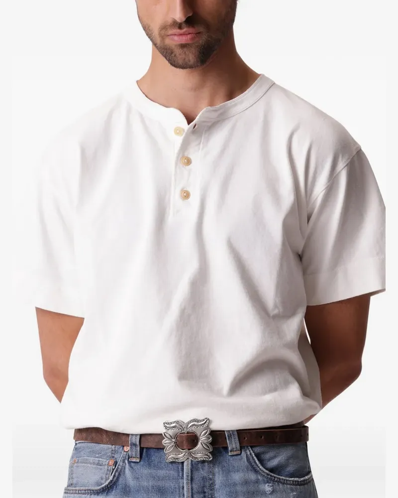 Fortela Bliss Serafino T-Shirt - Weiß Weiß