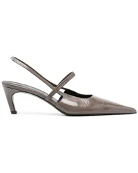 Totême Slingback-Mules 50mm Braun