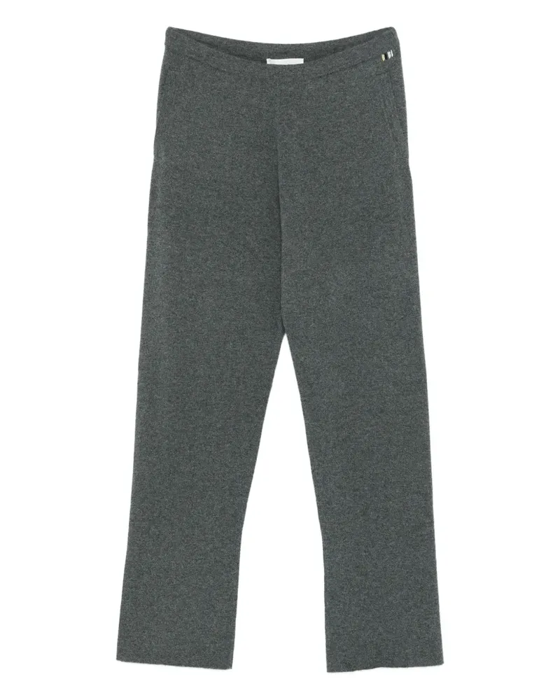 extreme cashmere Hose mit Logo-Stickerei - Grau Grau