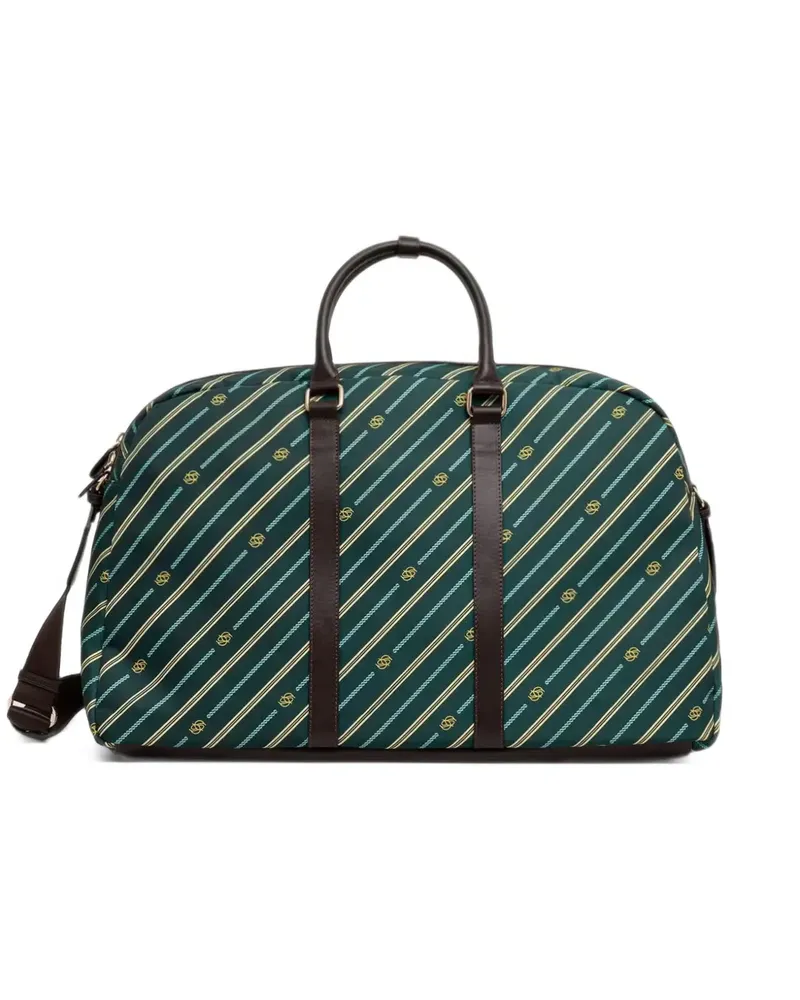Drôle de Monsieur Monogram Weekender holdall - Grün Grün