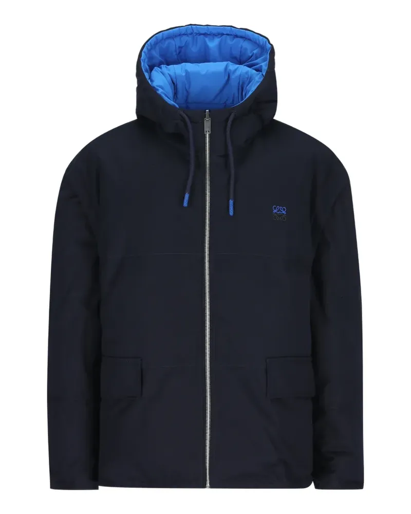 Loewe Steppjacke aus Baumwolle und technischem Shell - Blau Blau