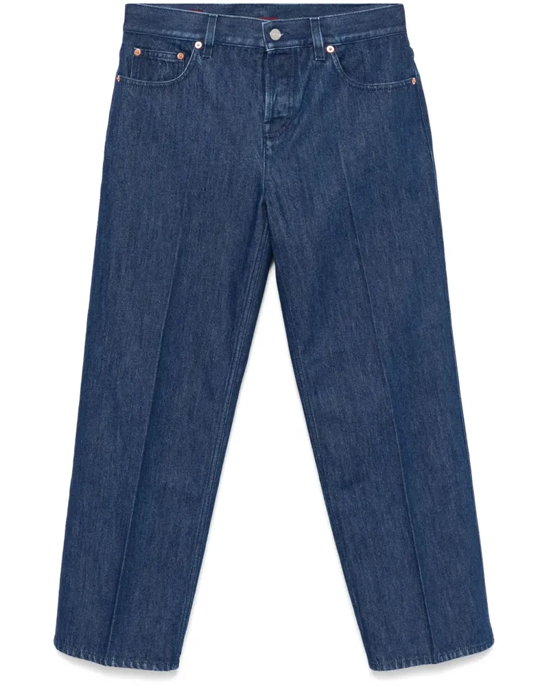 Gucci Gerade Jeans - Blau Blau