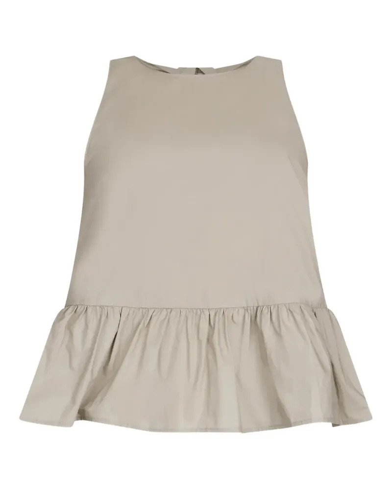 Liu Jo round-neck top - Nude Nude