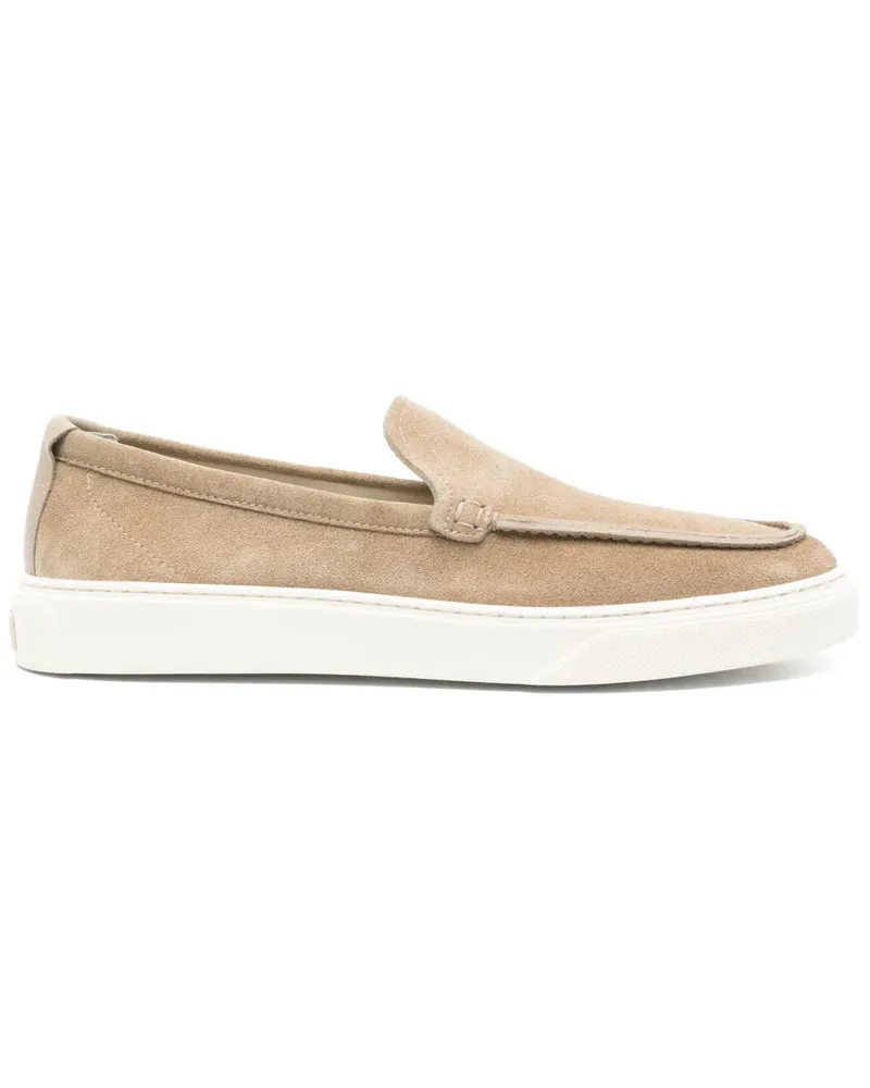 Woolrich Loafer aus Wildleder - Nude Nude