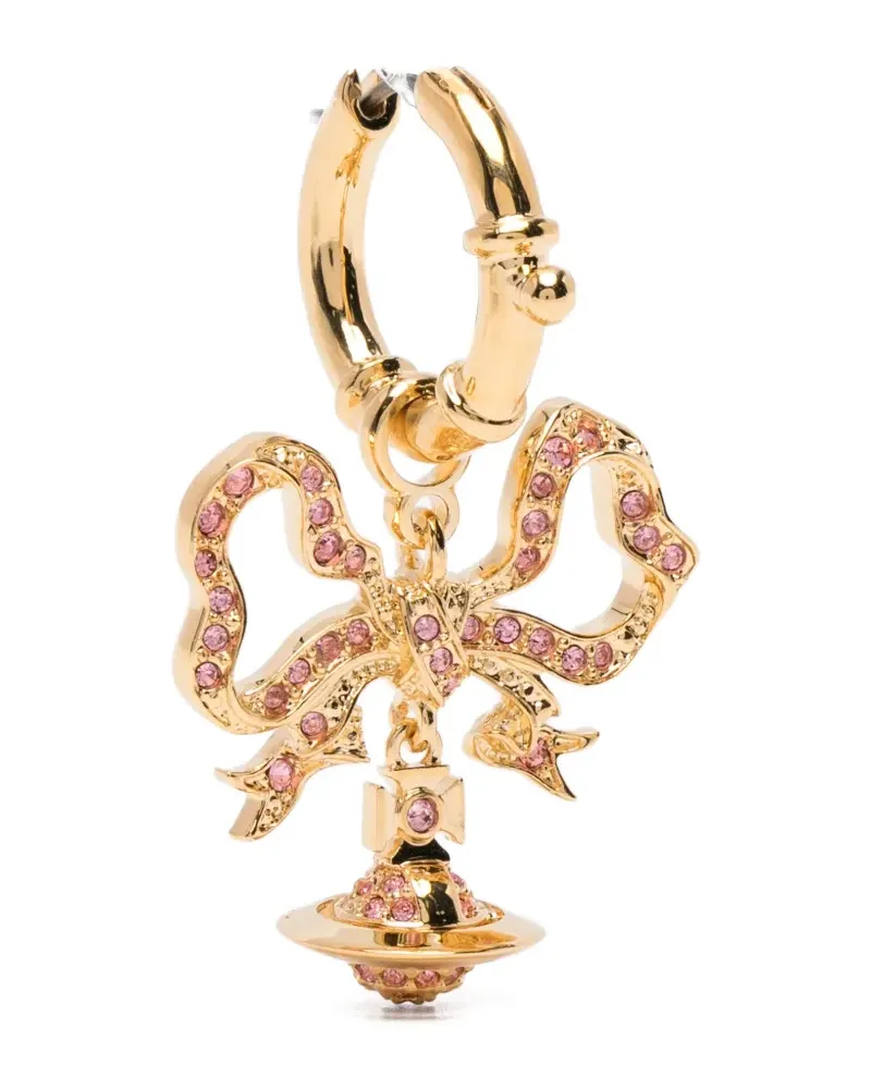 Vivienne Westwood Florindella bow earrings - Gold Gold