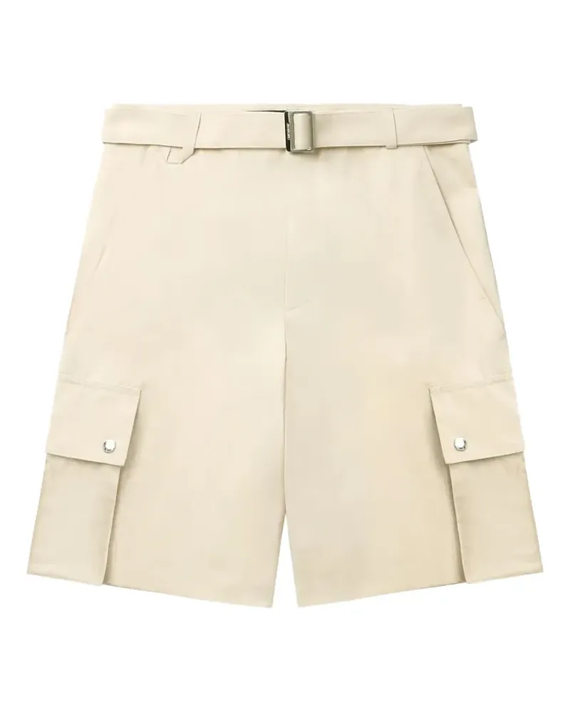 Jacquemus belted cargo shorts - Nude Nude