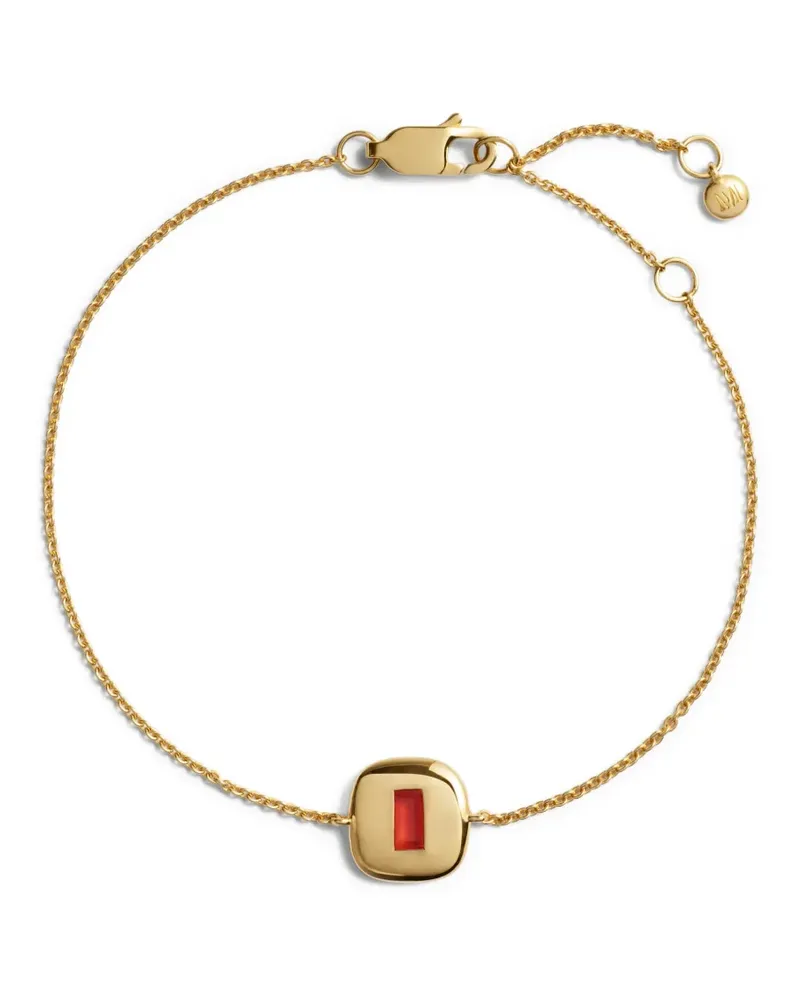 Monica Vinader Gemdrop onyx bracelet - Gold Gold