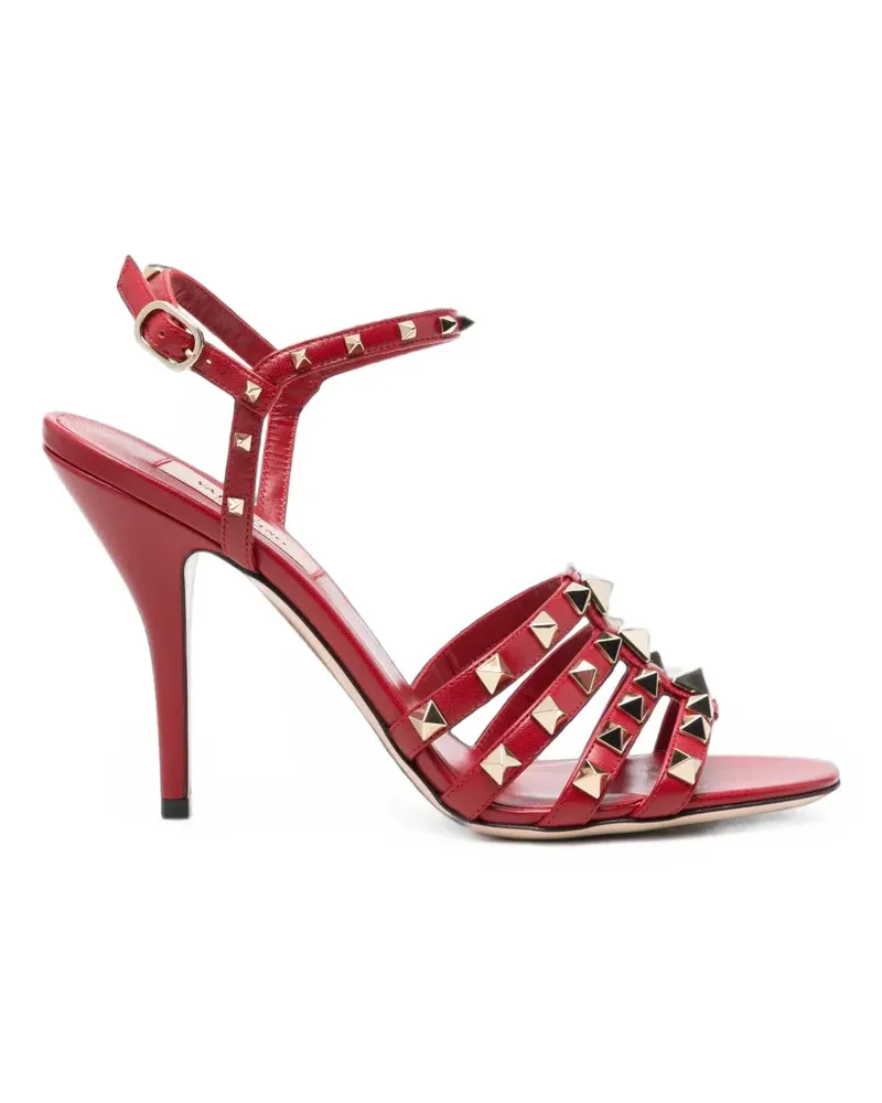Valentino Garavani Rockstud Pantoletten - Rot Rot