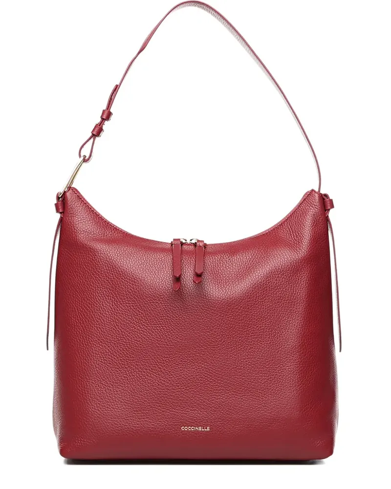 Coccinelle small Malory leather shoulder bag - Rot Rot