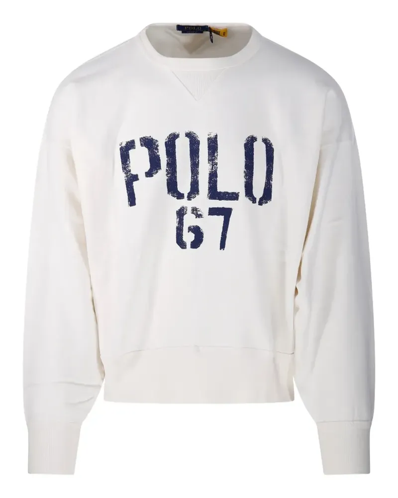 Ralph Lauren T-Shirt mit Logo-Print - Nude Nude