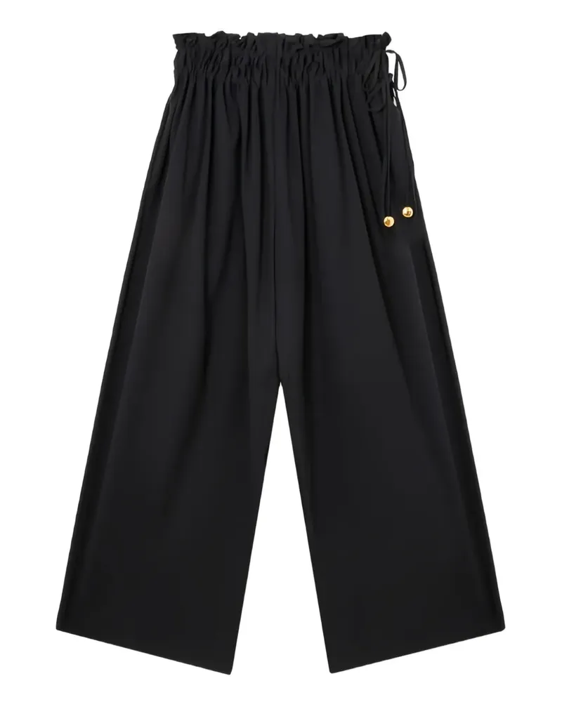 Loewe elasticated-waistband trousers - Schwarz Schwarz