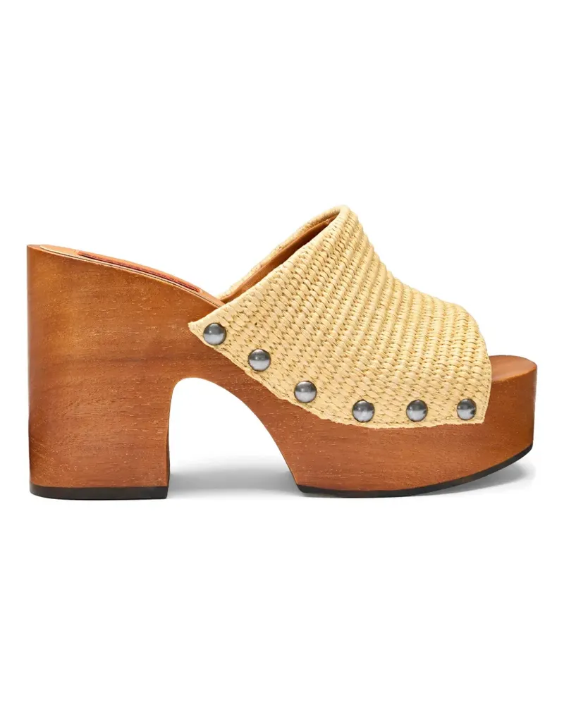 Simon Miller Sol Sandalen mit Nieten - Nude Nude