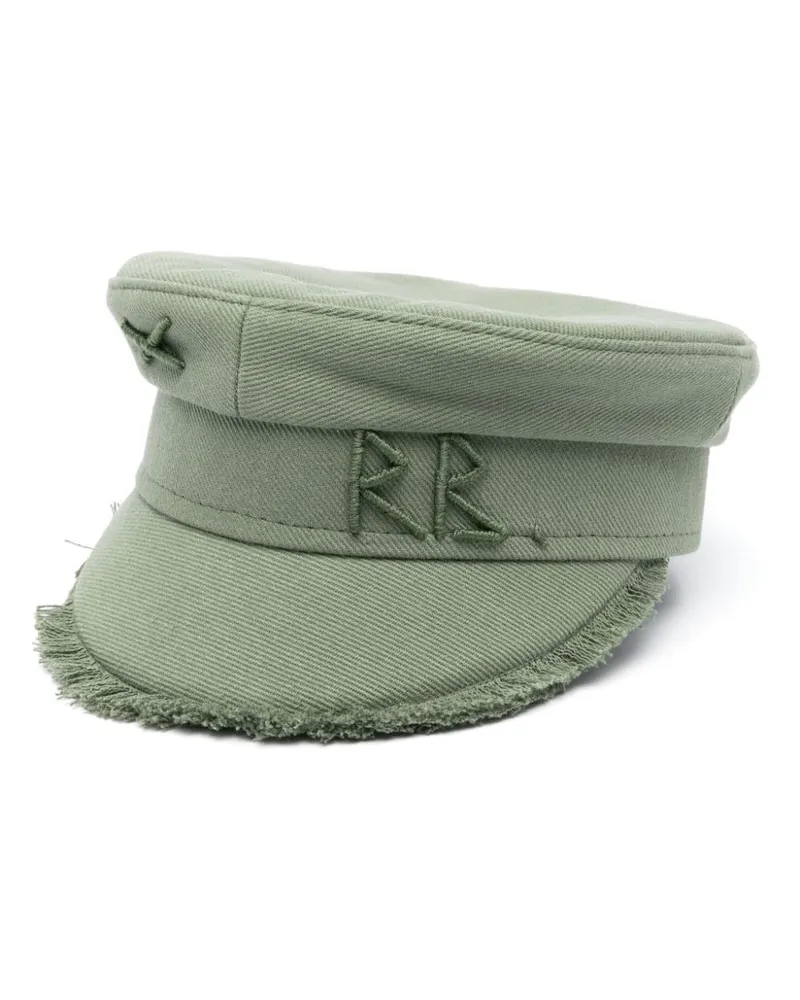 RUSLAN BAGINSKIY Hut mit Logo-Applikation - Grün Grün