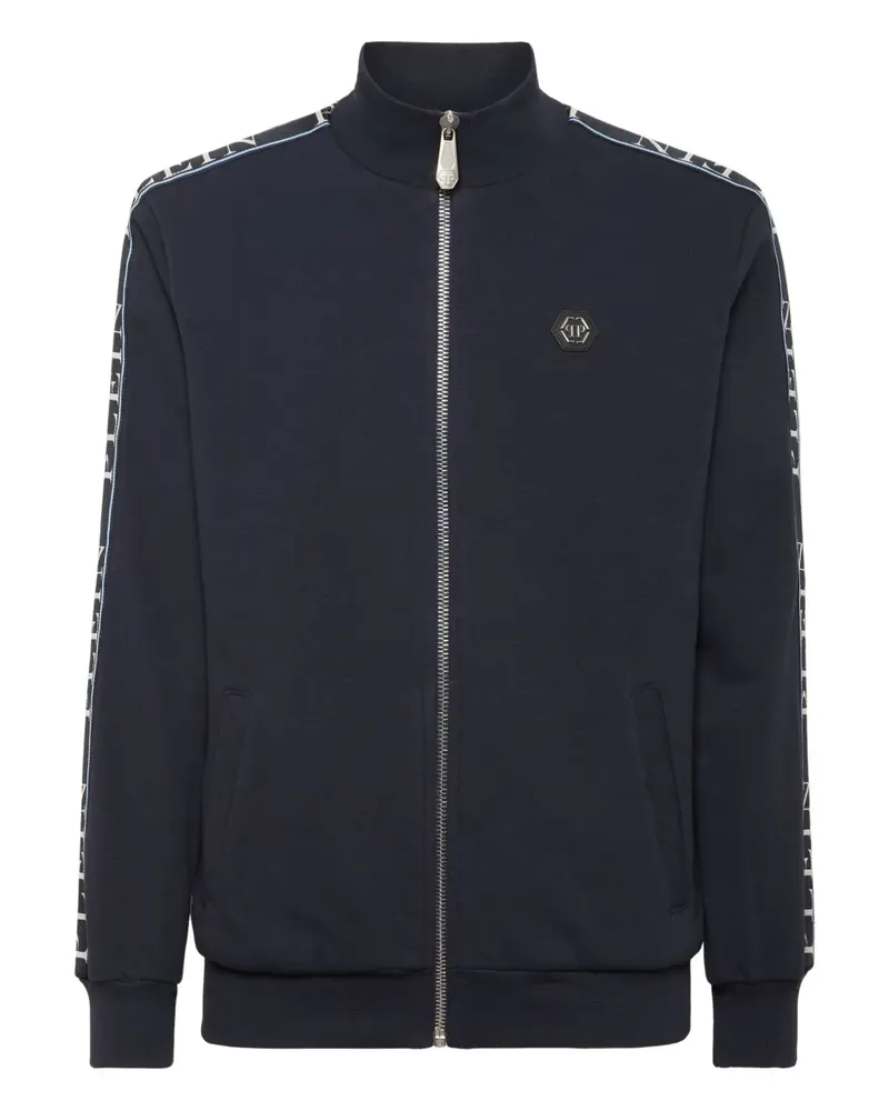 Philipp Plein Sweatshirt mit Reißverschluss - Blau Blau
