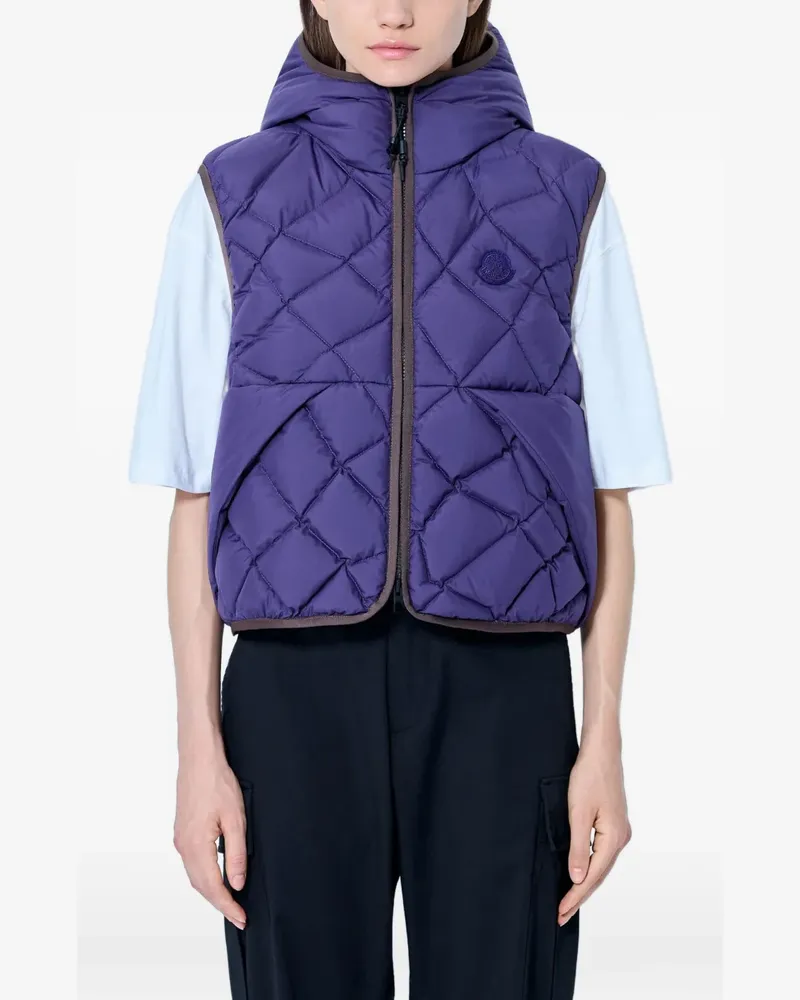 Moncler Armella hooded gilet - Violett Violett