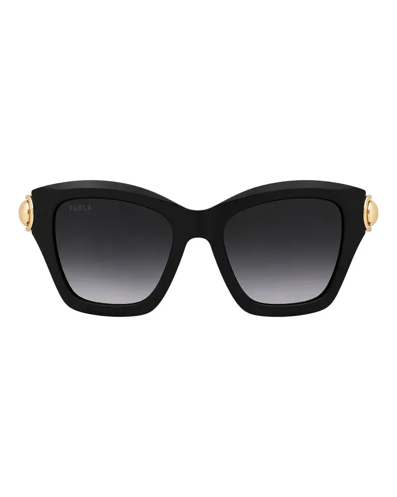 Furla cat-eye-frame sunglasses - Schwarz Schwarz