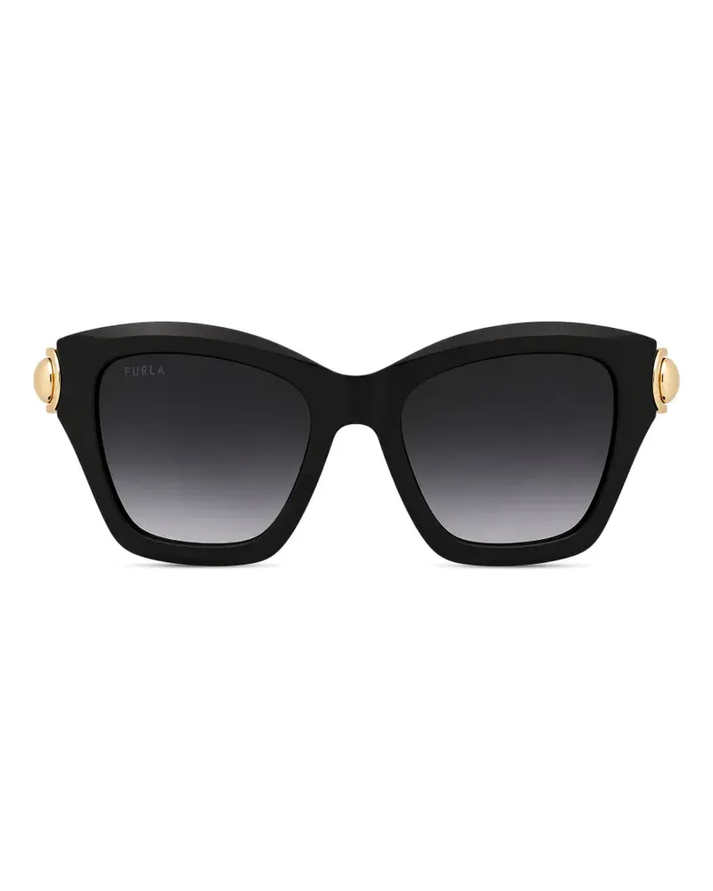 Furla cat-eye-frame sunglasses - Schwarz Schwarz