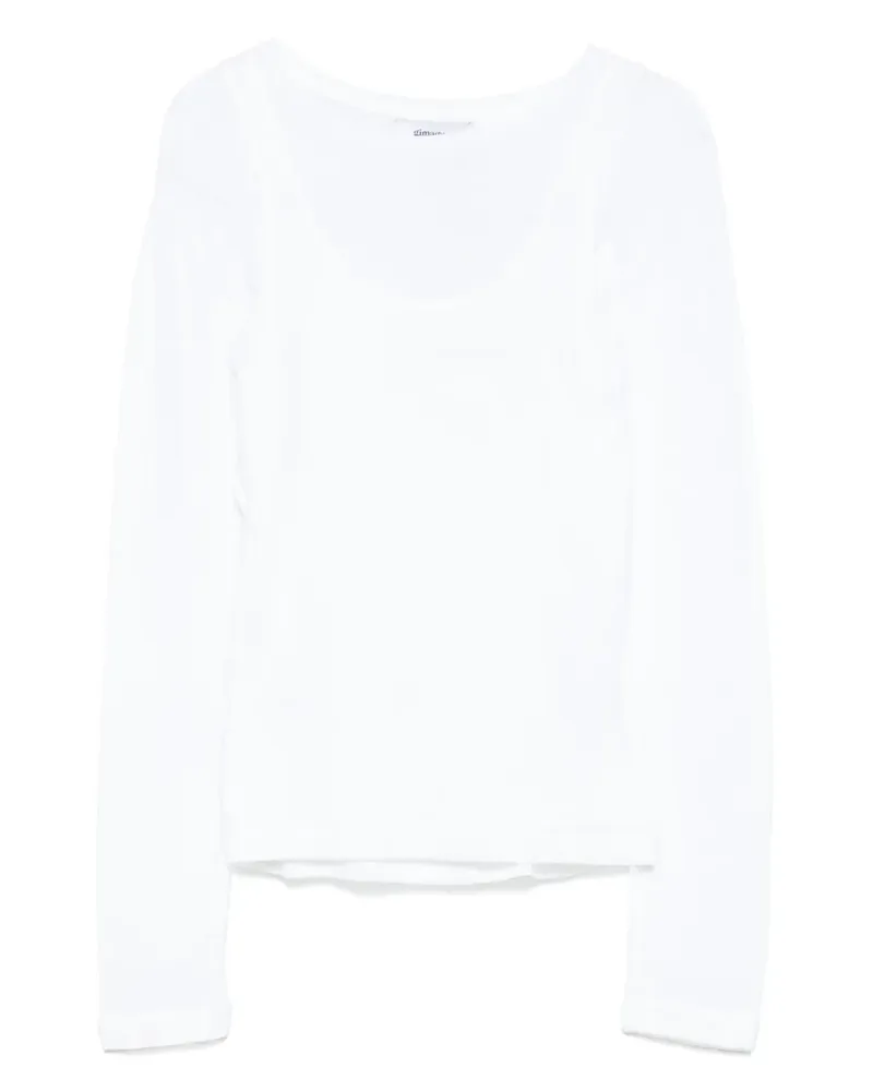 GIMAGUAS Rei Langarmshirt - Weiß Weiß