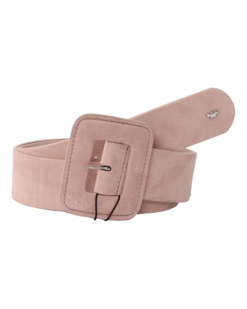 Max Mara Brio square-buckle belt - Rosa Rosa