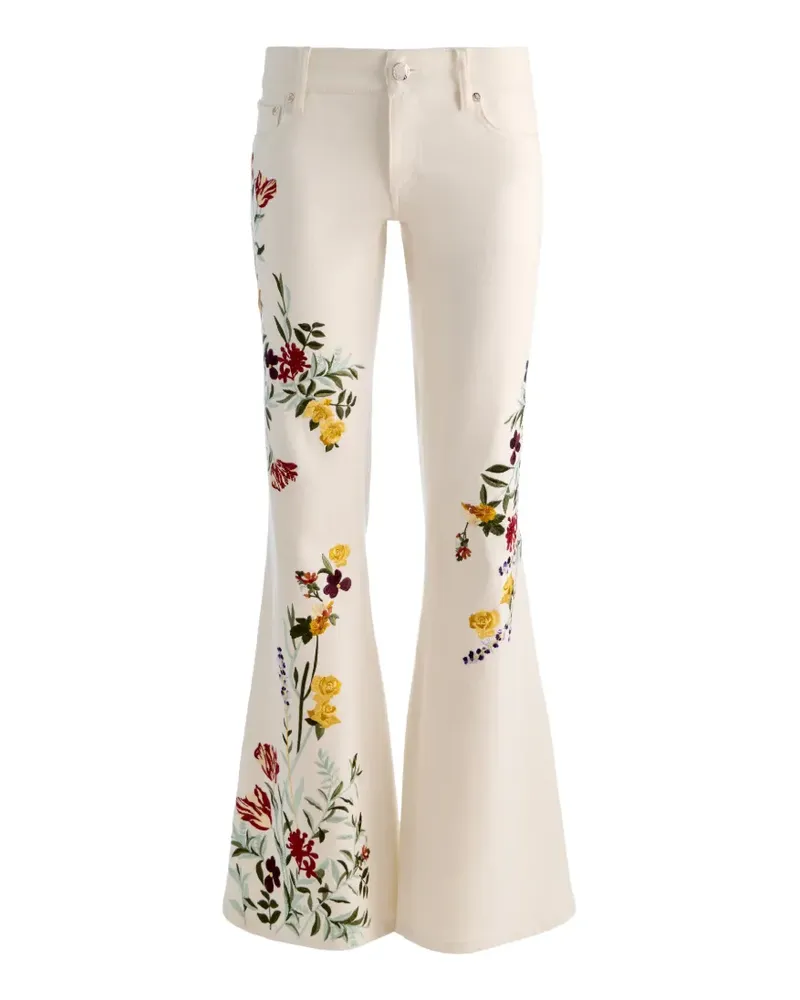 Alice + Olivia Emryn jeans - Weiß Weiß