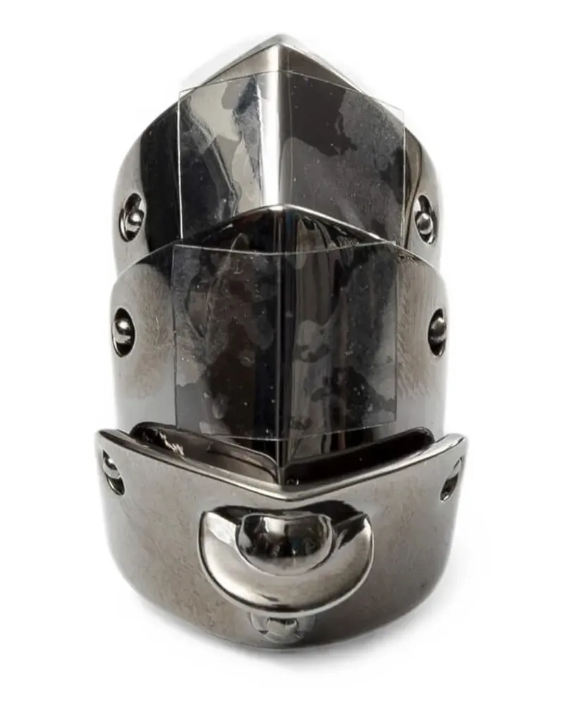 Vivienne Westwood Gelenkiger Ring - Schwarz Schwarz