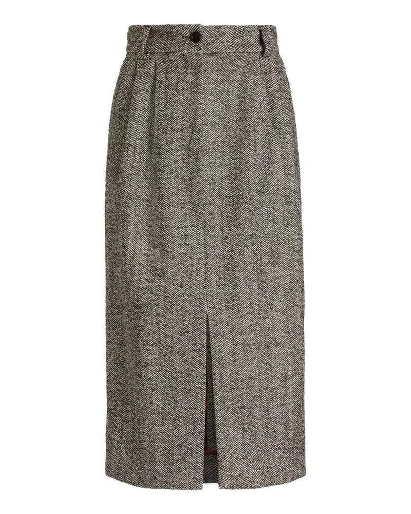Dolce & Gabbana Rock aus Wolle - Grau Grau