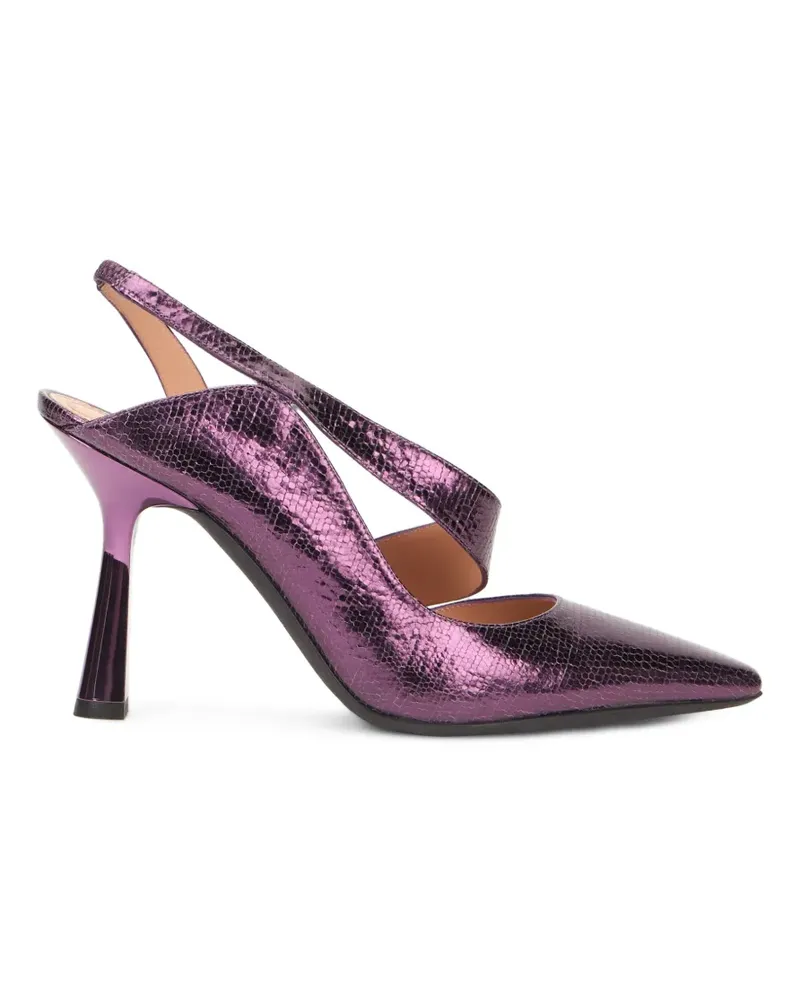 Alberta Ferretti pointed-toe slingback pumps - Violett Violett