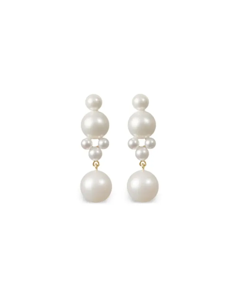 Sophie Bille Brahe 14kt Luna Gelbgoldohrringe Gelb