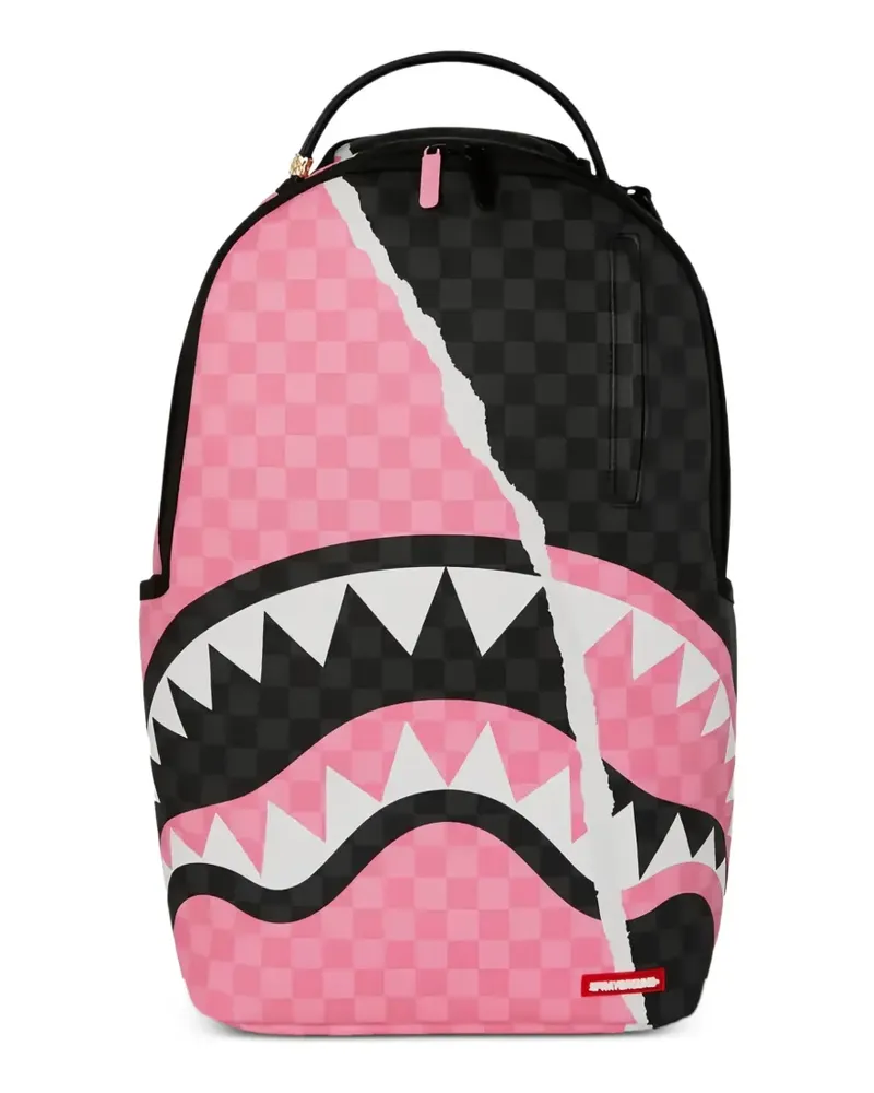 Sprayground Karierter Rucksack - Rosa Rosa