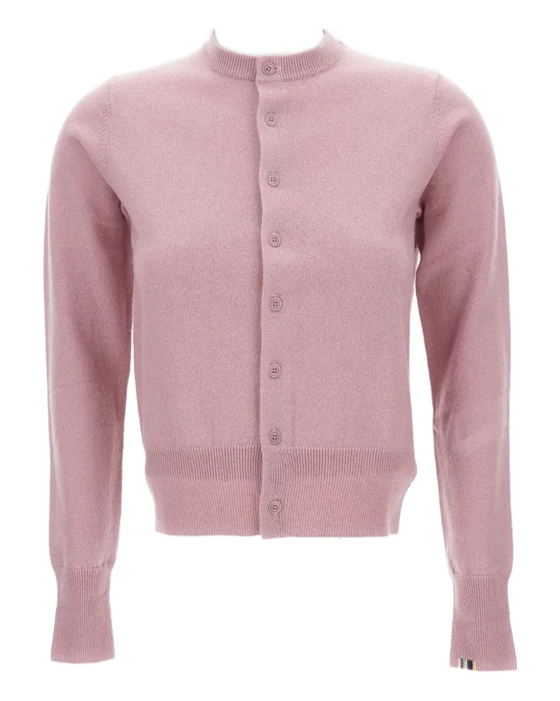 extreme cashmere Cardigan aus Kaschmir - Rosa Rosa