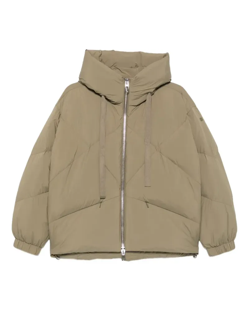 DUNO Peggie hooded puffer jacket - Grün Grün
