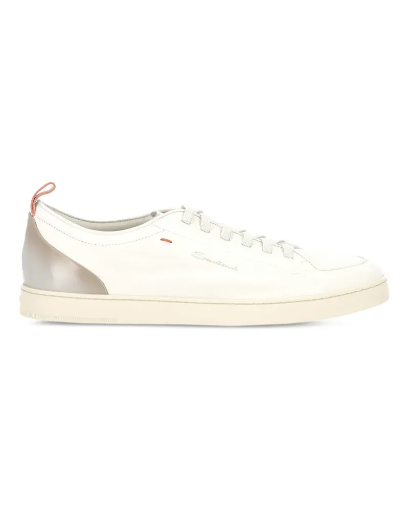 Santoni low top sneakers - Weiß Weiß
