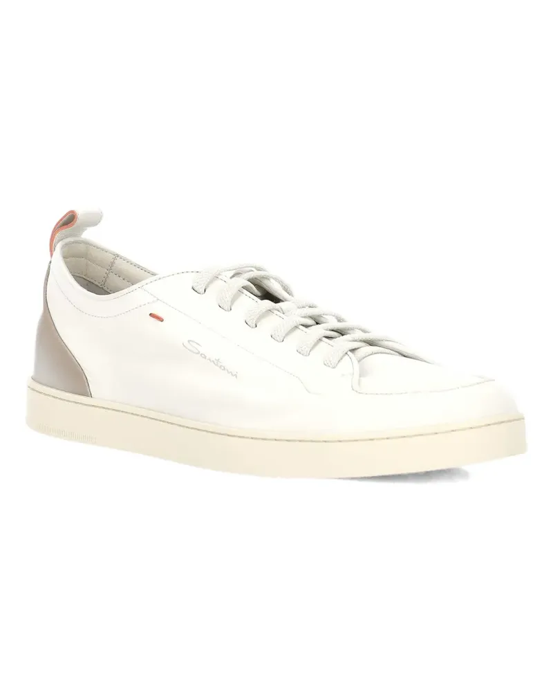Santoni low top sneakers - Weiß Weiß