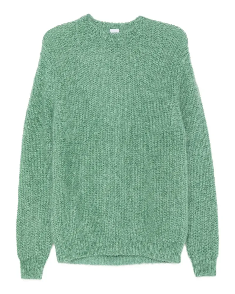 ASPESI Grob gestrickter Pullover - Grün Grün