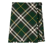 Rock mit Karomuster - Grün