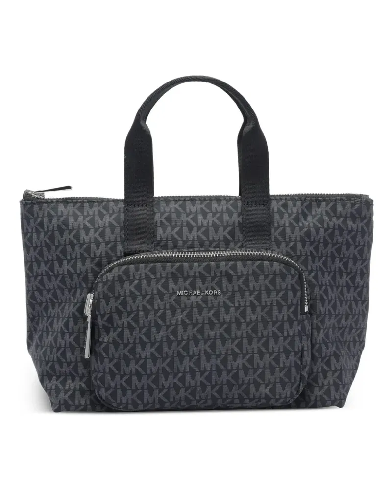Michael Kors Tanner Tote Bag mit Logo-Schild - Schwarz Schwarz
